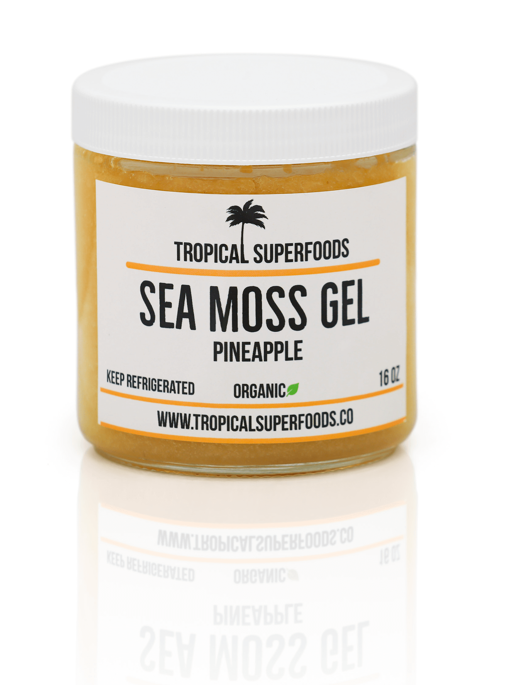 100 Wildcrafted Sea Moss Gel with Organic Pineapple